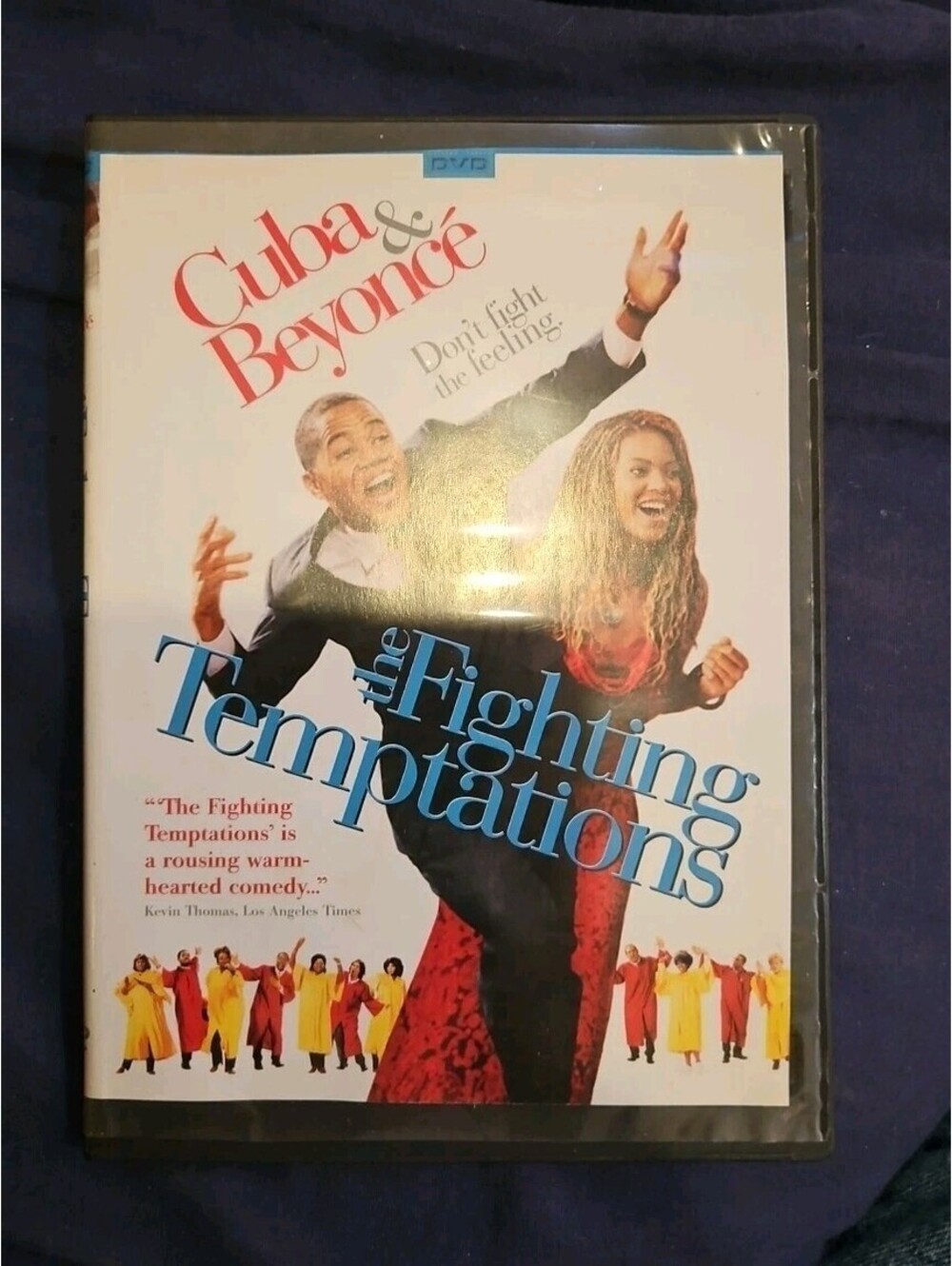 The Fighting Temptations (DVD, 2003) Slim Case. Cropped Sleeve